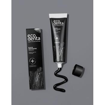 Black Whitening Toothpaste - Černá bělicí zubní pasta s uhlím a extraktem Teavigo